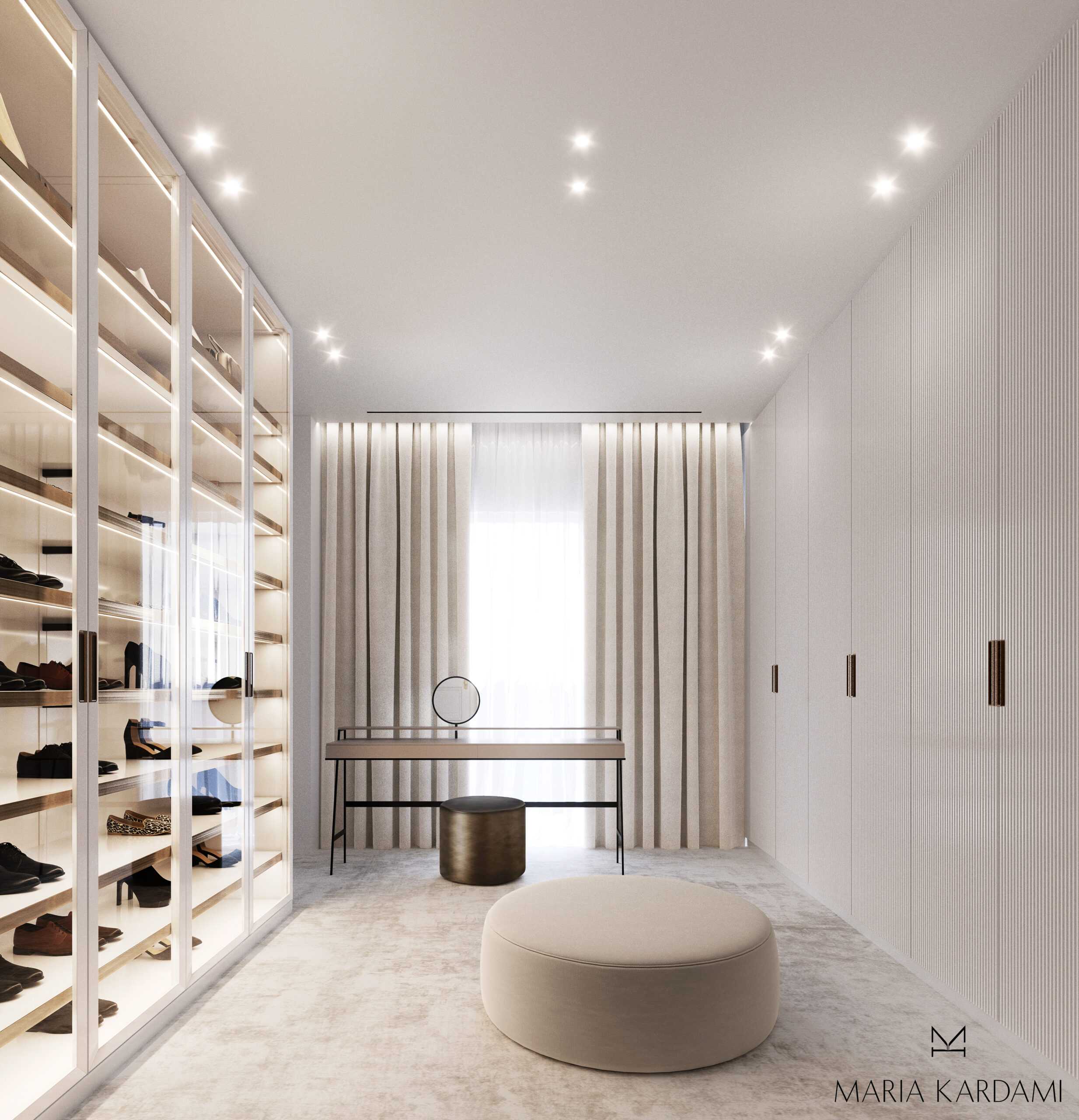 Contemporary Design in apartment at Kolonaki 